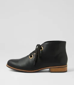 Women I LOVE BILLY Boots-Hissel Black Ankle Boots