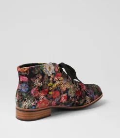 Women I LOVE BILLY Boots-Hissel Majestic Velvet Ankle Boots