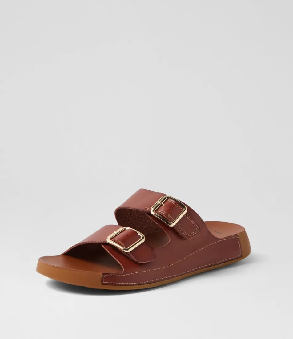 Women I LOVE BILLY Flats|Sandals-Hivine Brown Sandals