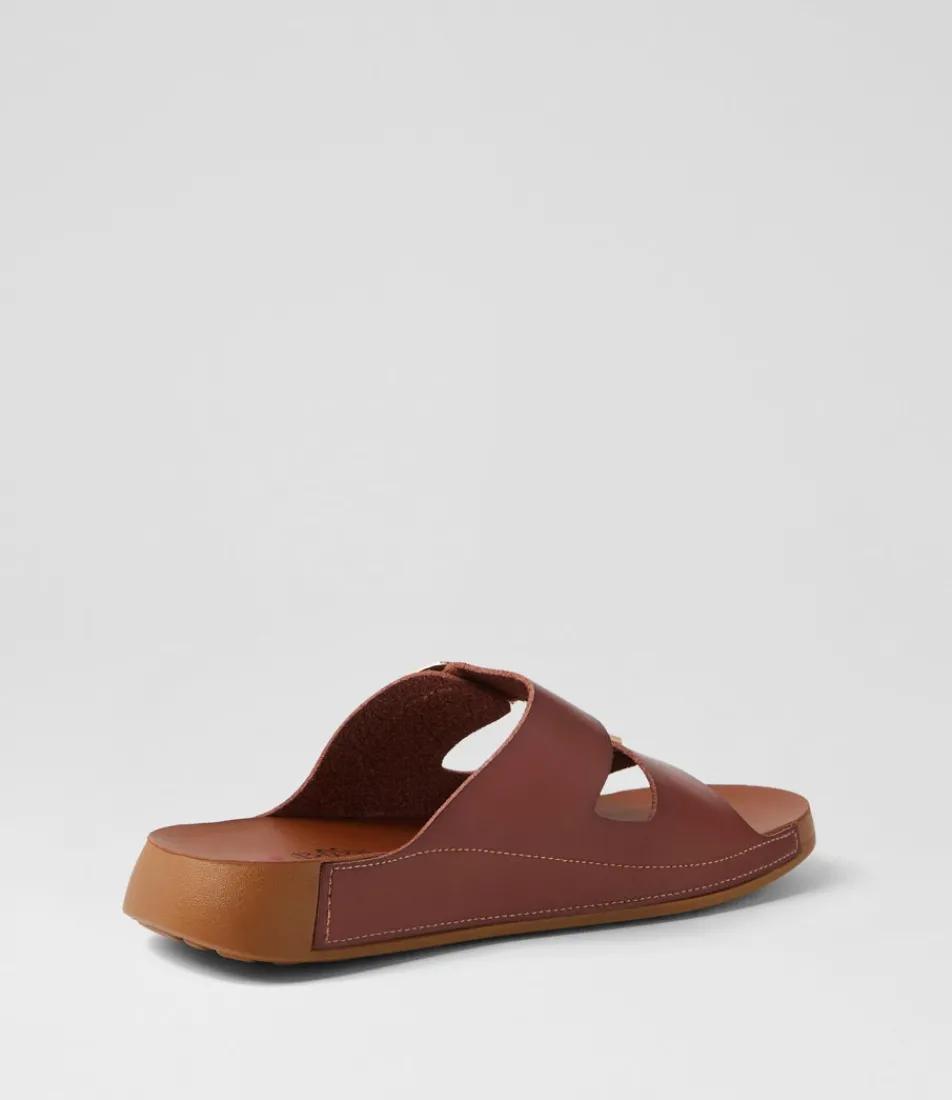 Women I LOVE BILLY Flats|Sandals-Hivine Brown Sandals
