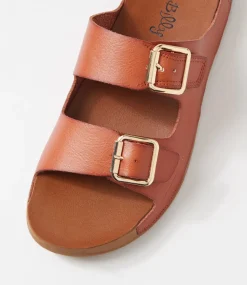 Women I LOVE BILLY Flats|Sandals-Hivine Tan Sandals