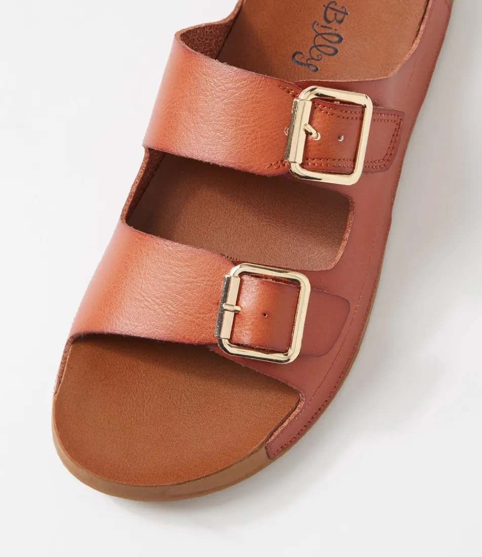 Women I LOVE BILLY Flats|Sandals-Hivine Tan Sandals