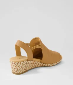 Women DIANA FERRARI Espadrilles|Wedges-Hlensia Light Tan Multi Rope Leather Sandals