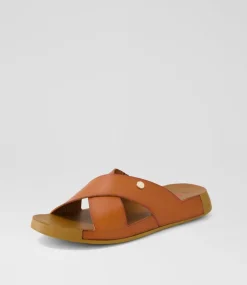 Women I LOVE BILLY Flats|Sandals-Houghton Tan Sandals