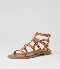 Women I LOVE BILLY Flats|Sandals-Howie Tan Sandals