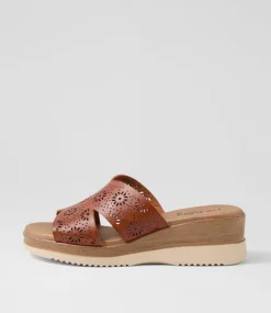 Women I LOVE BILLY Heels|Sandals-Huben Tan Sandals