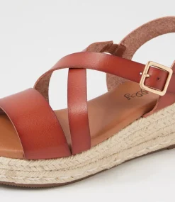 Women I LOVE BILLY Heels|Sandals-Hujiki Cognac Sandals