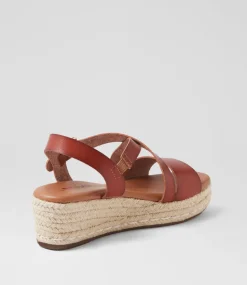 Women I LOVE BILLY Heels|Sandals-Hujiki Cognac Sandals