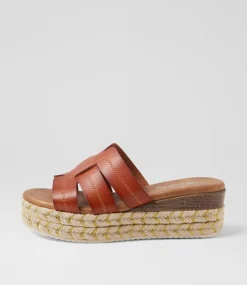 Women I LOVE BILLY Sandals-Hulton Tan Sandals