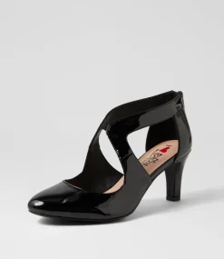 Women I LOVE BILLY Heels-Ichiko W Black Patent Pu Pump Heels