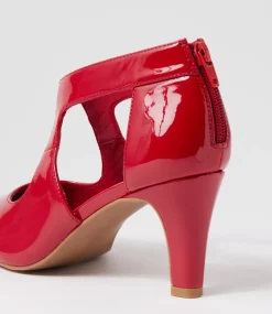 Women I LOVE BILLY Heels-Ichiko W Cherry Patent Pu Pump Heels