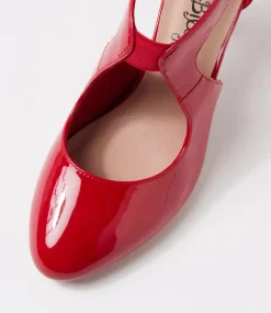 Women I LOVE BILLY Heels-Ichiko W Cherry Patent Pu Pump Heels