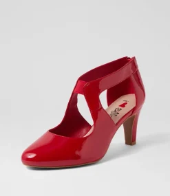 Women I LOVE BILLY Heels-Ichiko W Cherry Patent Pu Pump Heels