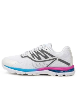 LYNX Sport School Shoes|Junior School Shoes-ICLIPSE JNR WHITE-AQUA