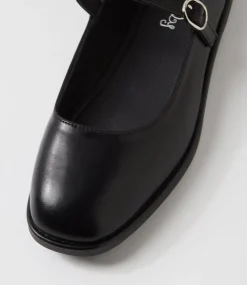 Women I LOVE BILLY Flats-Iesha Black Flat Shoes