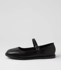 Women I LOVE BILLY Flats-Iesha Black Flat Shoes
