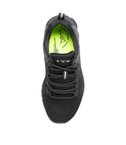 LYNX Sport School Shoes|Junior School Shoes-IGNITE JNR BLACK-WHITE