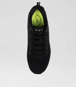 LYNX Sport School Shoes|Senior School Shoes-Ignite Snr Black White Sneakers