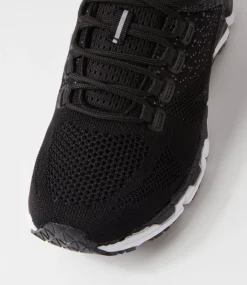 LYNX Sport School Shoes|Senior School Shoes-Ignite Snr W Black White Sneakers