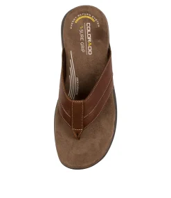 COLORADO Casuals|Sandals-INCARA BROWN
