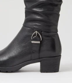 Women SUPERSOFT Boots|Comfort-INIS SU BLACK LEATHER