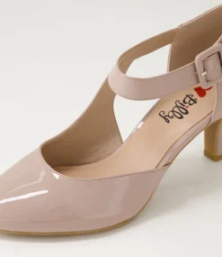 Women I LOVE BILLY Heels-Inori W Taupe Patent Pu Heels