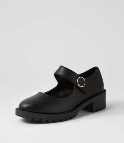 Women I LOVE BILLY Heels-Iredele Black Heels