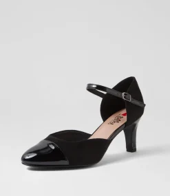 Women I LOVE BILLY Heels-Irella W Black Multi Heels