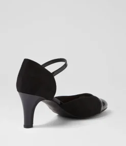 Women I LOVE BILLY Heels-Irella W Black Multi Heels