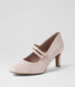 Women I LOVE BILLY Heels-Isola W Nude Patent Pu Heels