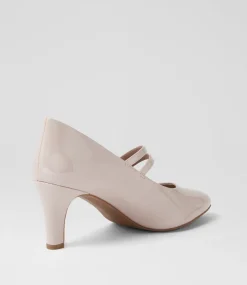 Women I LOVE BILLY Heels-Isola W Nude Patent Pu Heels