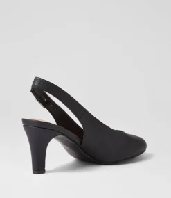 Women I LOVE BILLY Heels-Itsumi W Il Black Lizard Heels