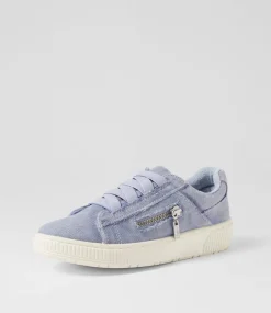 Women I LOVE BILLY Sneakers-Ivanna Sky Blue Recycled Canvas Sneakers
