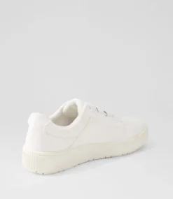 Women I LOVE BILLY Sneakers-Ivanna White Recycled Canvas Sneakers