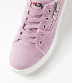 Women I LOVE BILLY Sneakers-Izzar Lavender Canvas Sneakers