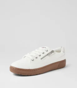 Women I LOVE BILLY Sneakers-Izzar White Gum Canvas Sneakers