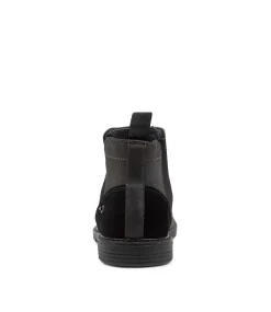 C88 by COLORADO Boots|Casuals-James Black Ankle Boots