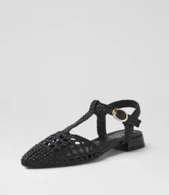 Women I LOVE BILLY Flats-Jartello Black Flat Shoes
