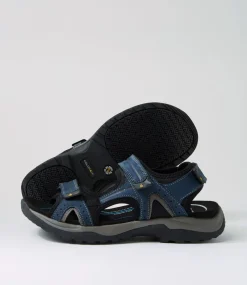 COLORADO Casuals|Sandals-Javelin Denim Blue Nubuck Sandals