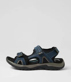 COLORADO Casuals|Sandals-Javelin Denim Blue Nubuck Sandals
