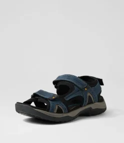 COLORADO Casuals|Sandals-Javelin Denim Blue Nubuck Sandals