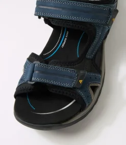 COLORADO Casuals|Sandals-Javelin Denim Blue Nubuck Sandals