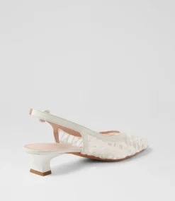 Women DIANA FERRARI Heels-Jaylyn Pearl Braid Leather Heels