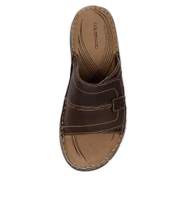 COLORADO Casuals|Sandals-Jeep Brown Crazyhorse Leather Sandals