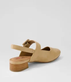 Women I LOVE BILLY Flats-Jolamber Latte Heels