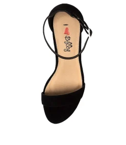 Women I LOVE BILLY Heels|Sandals-JORDI BLACK NUBUCK PU
