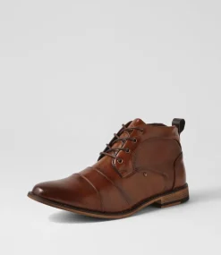C88 by COLORADO Boots|Casuals-Jordi Tan Lace Up Boots