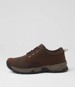 COLORADO Casuals-Josh Aztec Crazyhorse Leather Lace Up Shoes