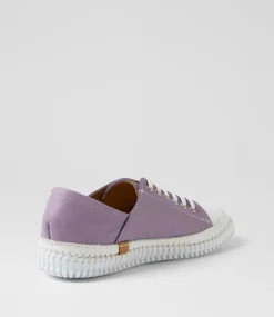 Women DIANA FERRARI Sneakers-Jossey Lavender Leather Sneakers