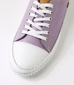 Women DIANA FERRARI Sneakers-Jossey Lavender Leather Sneakers